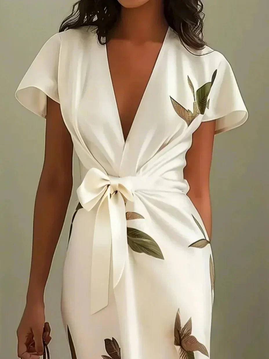 Amira | Elegant Wrap Elegant Wedding Guest Dress