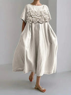 CLARA™ | Flattering Summer Floral Maxi Dress