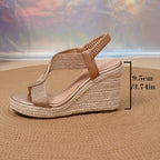 Noelle™ | Open-Toe Knit Heels