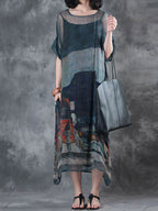 Thalia | Classic Midi Dress of Timeless Elegance