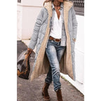 Zoe™ - Comfortable Warm Fleece Long Hooded Puffer Jacket