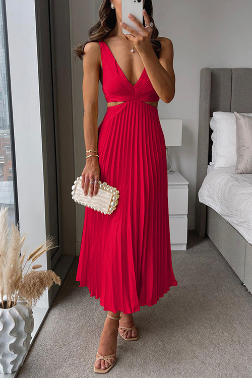 Lily | Radiant Twist Wedding Guest Maxi Dress