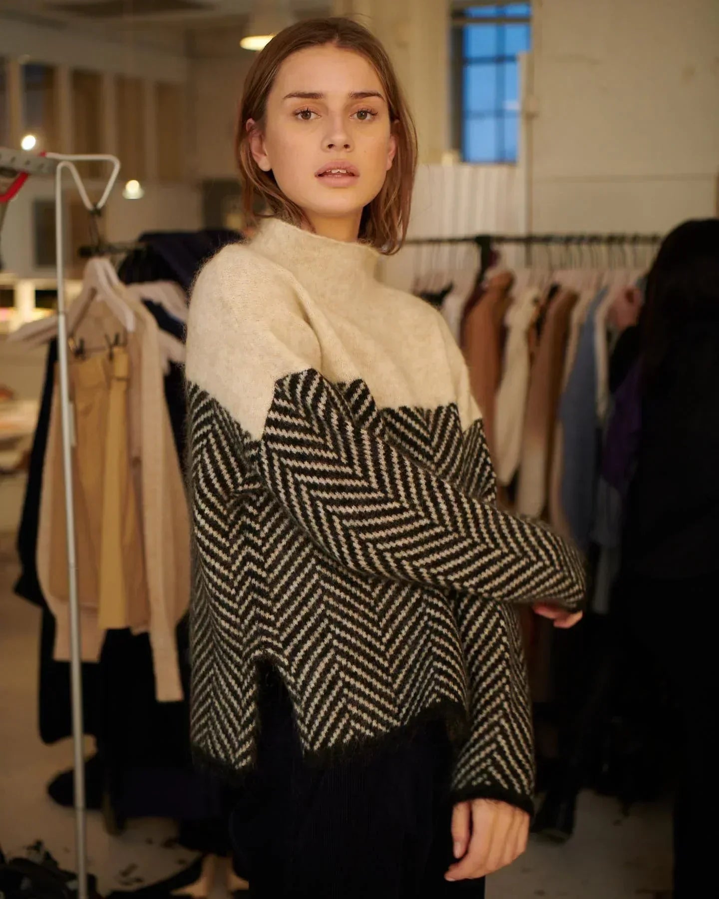 Adelie | Premium Turtleneck Sweater