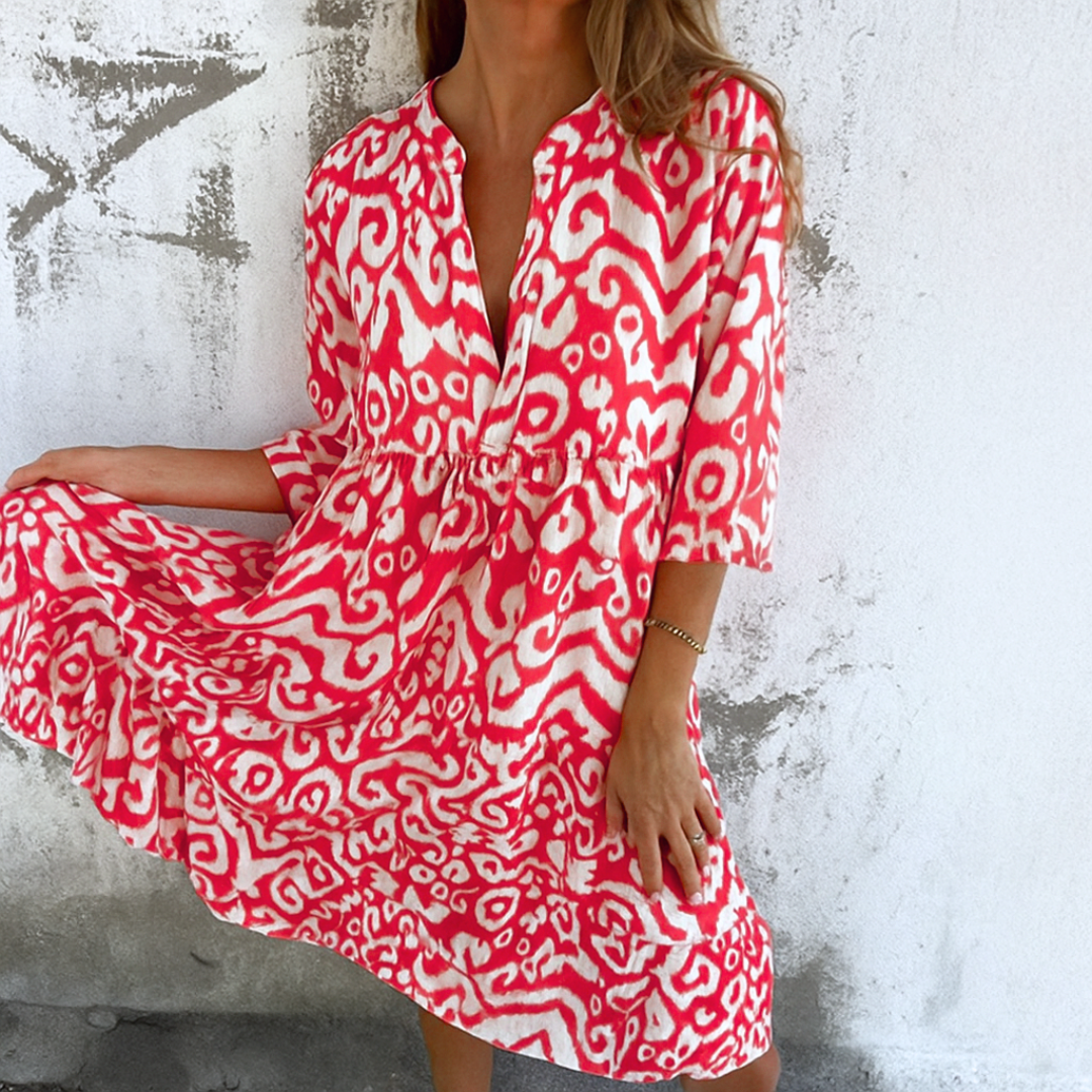 Dolores™ | Chic V-Neck Dress