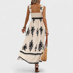Nereza | Handmade Dress with Handcrafted Embroidery