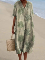 Eleanor | Comfortable Floral Maxi Summer Dress