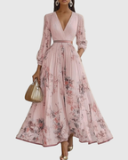 Siena™ | Elegant Pleated Maxi Dress