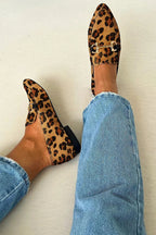 BIANCA | STYLISH LOAFERS WITH PRINT AND METAL BUCKLE