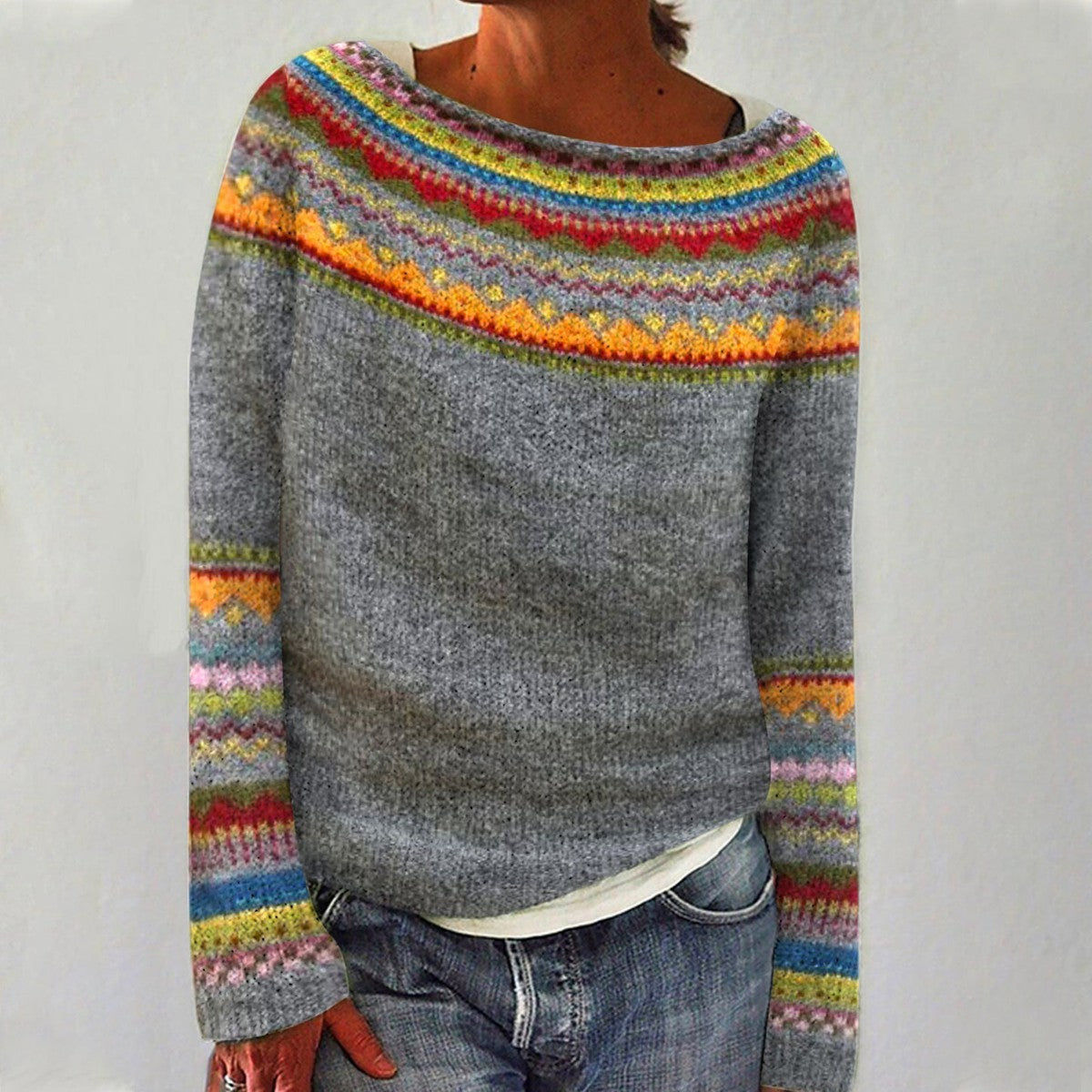 Amelia™ - Cozy Retro Sweater