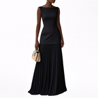 Celeste | Pleated Maxi Dress