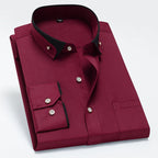 Adalbert | Classic Long Sleeve Cotton Shirt