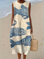 Jennifer - Animal Print Vintage Dress