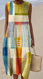 Rachel - Colorful Vintage Dress