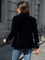 Savannah™ - Elegant Velvet Blazer