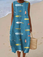 Jennifer - Animal Print Vintage Dress