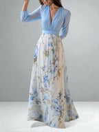 The Selene Mist Floral Dress