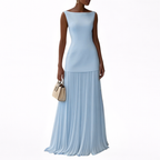Celeste | Pleated Maxi Dress