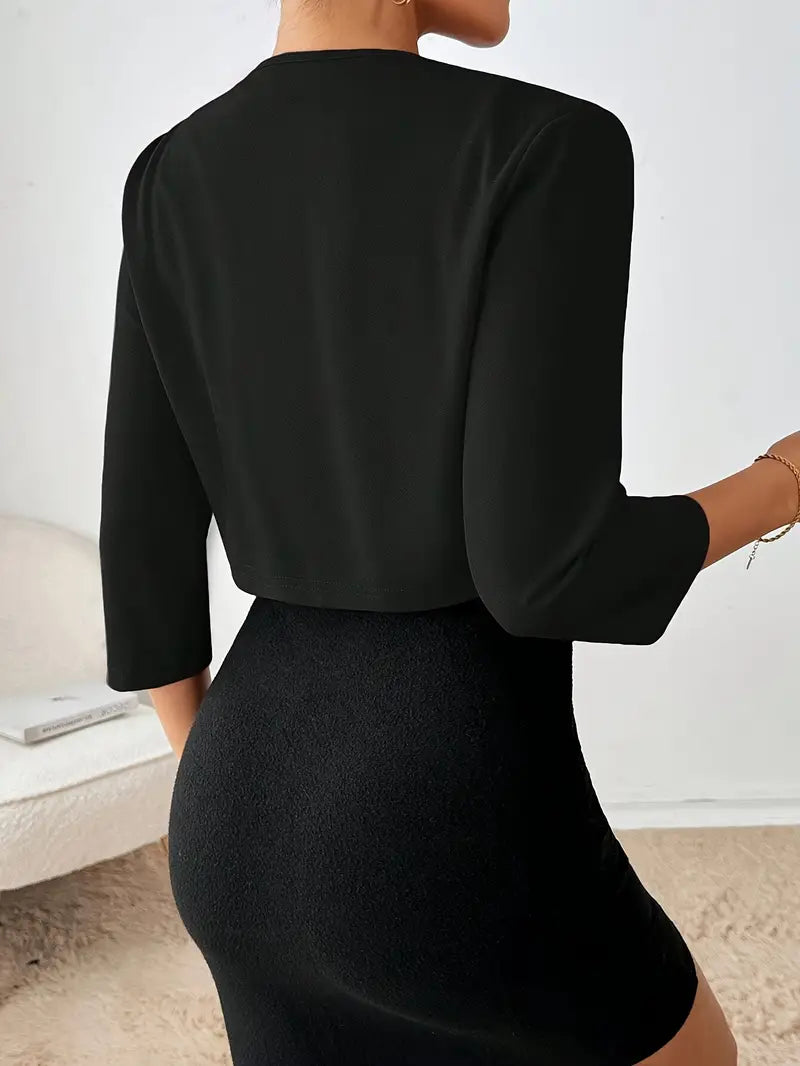 Madison™ - Stylish Pleated Collar Blazer