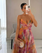 Eirith | Elegant Wedding Guest Maxi Dress