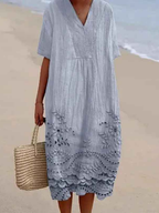 Danielle - Floral Print Maxi Dress