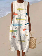 Jennifer - Animal Print Vintage Dress