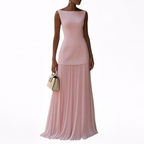 Celeste | Pleated Maxi Dress