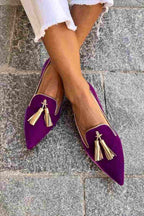 ELEGANT LOAFER WITH TASSELS