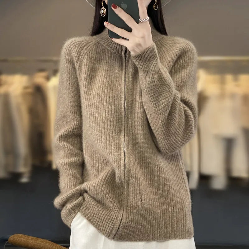 Charlotte™ - Cardigan with Zipper