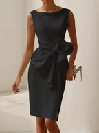 Patricia | Holiday Bow Tie Dress Edition
