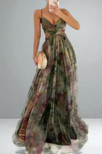 The Juliette Watercolor Maxi Dress