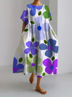 Florence™ | Flattering Summer Floral Maxi Dress