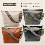 Charming Vintage Leather Bag with Shoulder Strap | Tamar's Vintage Charm
