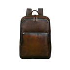 Bennett | Full Grain Leather Laptop Backpack “Professor”