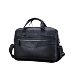 Jacob | Leather Large Briefcase Messenger Bag