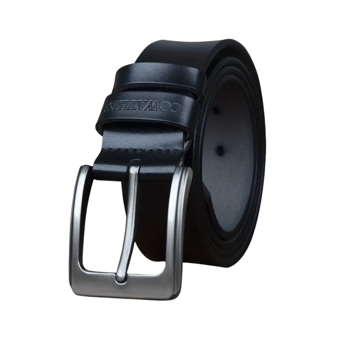 Noah | Vintage Belt with Square Buckle
