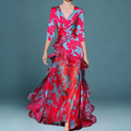 Indie™ - Ruffle A-Line Party Banquet Dress