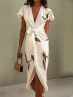 Amira | Elegant Wrap Elegant Wedding Guest Dress