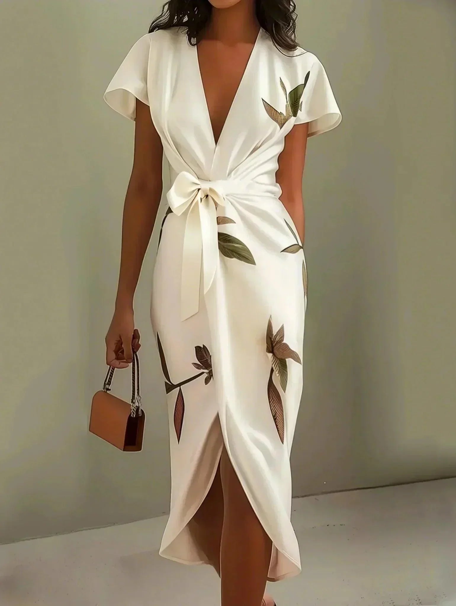 Amira | Elegant Wrap Elegant Wedding Guest Dress