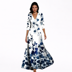 Emilia | Elegant Floral Summer Maxi Dress