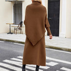 Scarlett™ - Stylish Turtleneck Sweater and Skirt Set