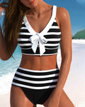 Martina™ | High Waist Striped Bikini