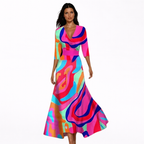 Emilia | Elegant Floral Maxi Dress