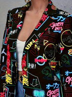 Avery™ - Modern Graffiti Blazer
