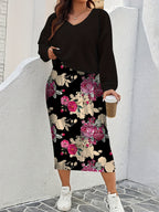 Alyssa™ - Stylish Sweatshirt and Dress Set