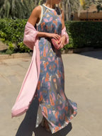 Delly - Boho Chic Two-Piece Dress