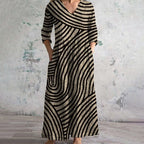 Bonnie - Vintage Striped dress