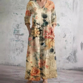 Tiara™ | Elegant Floral Summer Maxi Dress