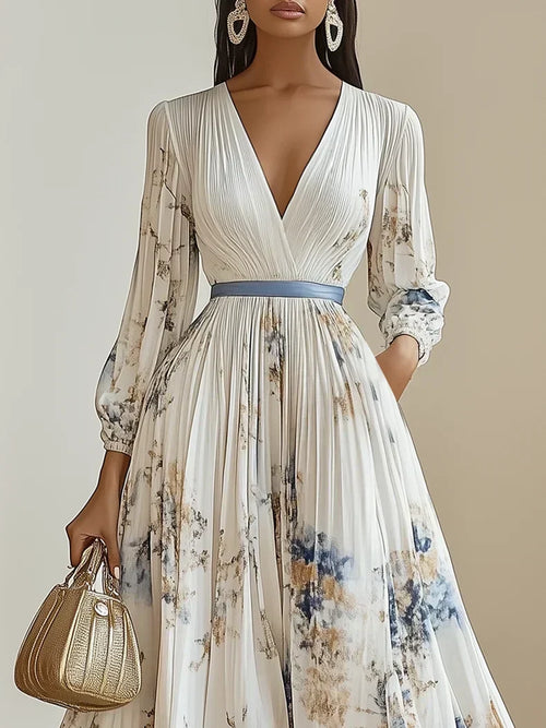 Bristol™ - Floral Patchwork Bohemian Maxi Dress