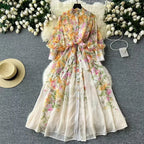 Lucy | Boho Floral Summer Dress