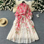 Lucy | Boho Floral Summer Dress